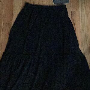 Beachy Coverup Maxi Skirt